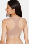 Zivame Girls Double Layered Non Wired Full Coverage Racerback Beginner Sports Bra (Pack of 2) - Roebuck — thumbnail 2